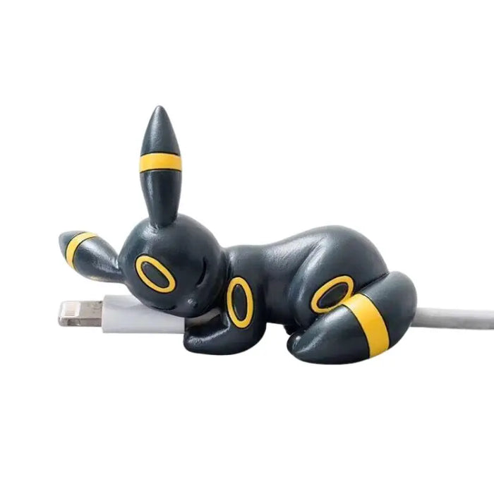 Pokemon Pikachu cavo dati manicotto protettivo moda cartoni animati figura fibbia cavo di ricarica Usb filo morso copertura protettiva giocattoli