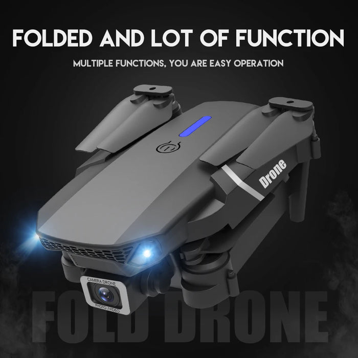 2024 E88Pro RC Drone 4K Professinal con 1080P grandangolare HD Camera pieghevole elicottero WIFI FPV altezza tenere giocattolo regalo