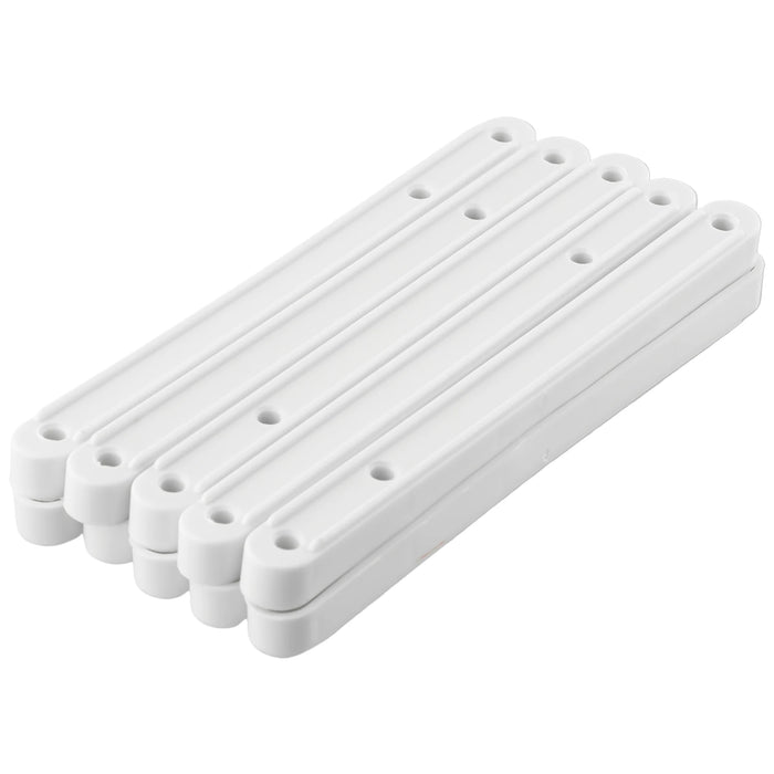 10 pezzi Draw Rail guide per cassetti in plastica 180/235/298mm Draw runner sostituzione Draw Rail guide per cassetti in plastica Hardware per la casa