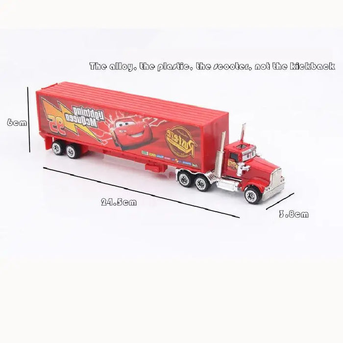 6-7 pz/set Disney Pixar Car 3 Lightning Mcqueen Uncle Truck Jackson Storm 1:55 Diecast Metal Car Model Toys Kids Boy Xmas Gift