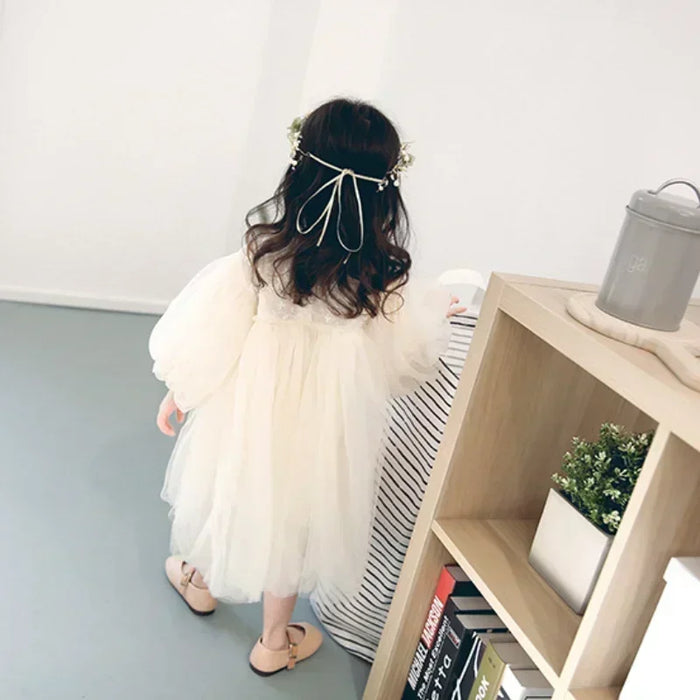 HoneyCherry nuovi abiti per bambini per ragazze Spring Girl Dress Child Baby Sweet Princess Dress Designer Dress Baby Girl Clothes