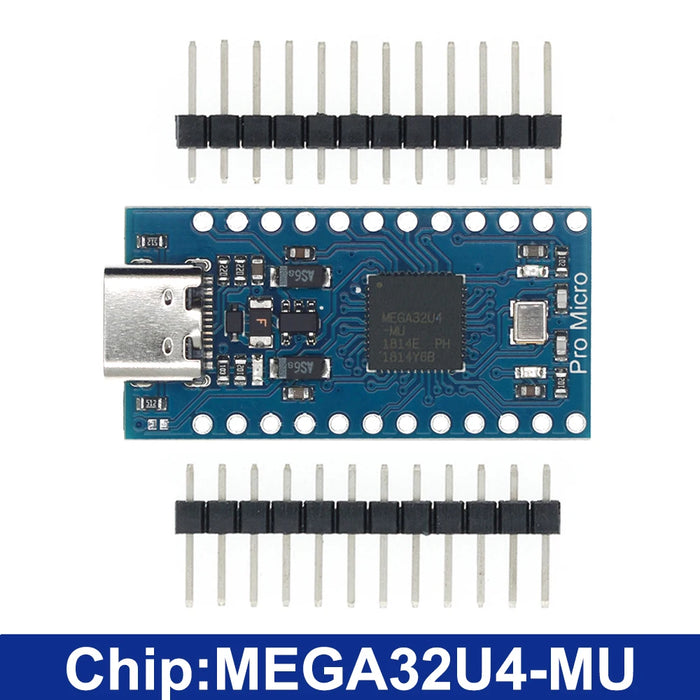 Pro Micro ATMEGA32U4 5V/16MHZ modulo Con il bootloader per arduino MINI USB/Micro USB con 2 riga di intestazione pin per arduino