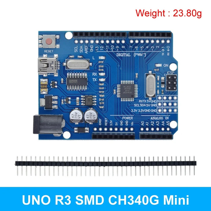 Intelligente Elettronica Scheda di Sviluppo ONU R3 MEGA328P ATMEGA16U2 Senza Cavo USB per arduino Diy Starter Kit