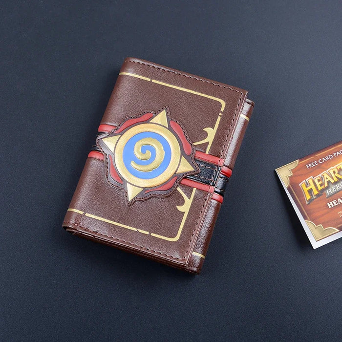 MSMO in pelle goffrata Hearthstone Heroes of Warcraft Card portafoglio pacchetto nuovo regalo