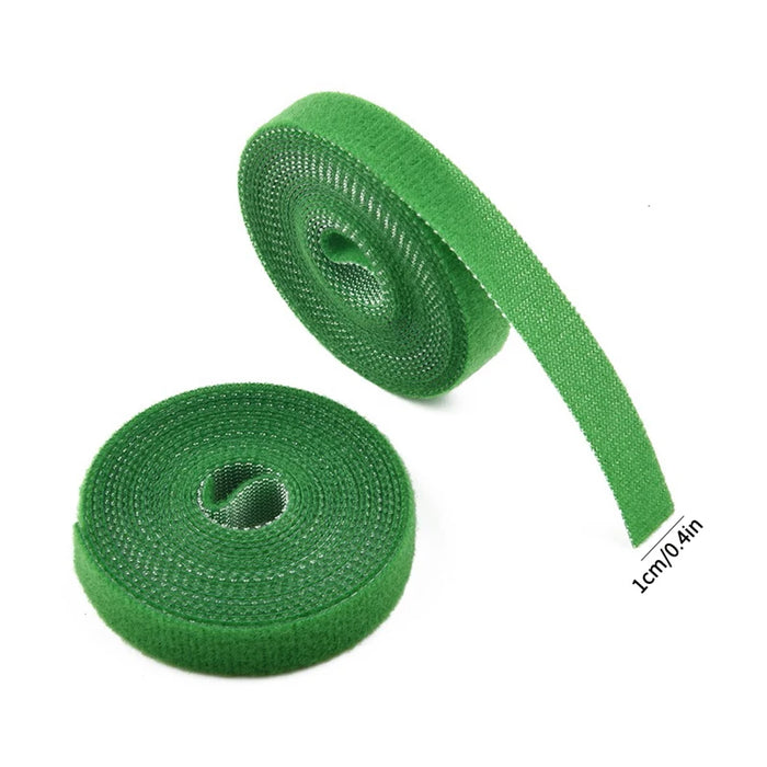 3 rotoli di spago da giardino verde fascette per piante fasciatura per piante in Nylon anello per gancio da giardino supporto per avvolgimento di canna di bambù accessori da giardino