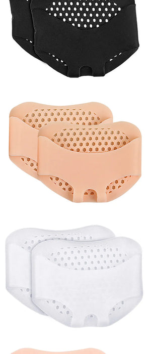 Cuscinetti per avampiede in Gel a nido d'ape Pad per scarpe in Silicone per le donne solette per tacchi inserti per alleviare il dolore del piede cuscini per la cura della bolla del piede