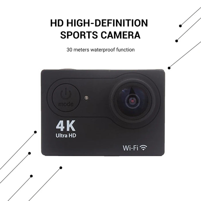 Action Camera Ultra HD 4K/30fps WiFi 2.0 pollici 170D casco impermeabile subacqueo telecamere di registrazione Video Sport Cam