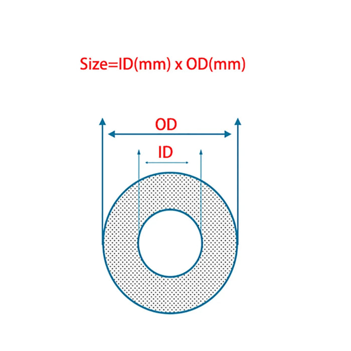 10Meter Transparent Silicone Hose Tube Small Capillary ID 0.3 0.5 0.8 1.2 1.5 1.8 2 2.5 3 4 5 6mm Food Grade Clear Pipe Flexible