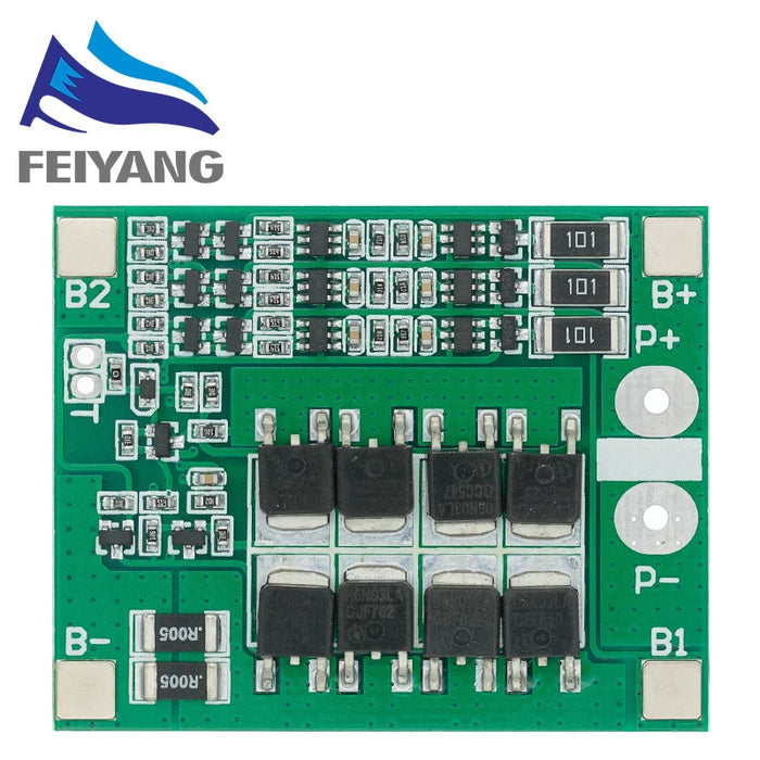 4S 40A Li-Ion Batteria Al Litio 18650 Caricabatterie PCB BMS Bordo di Protezione con Equilibrio Per Motore del Trapano 14.8V 16.8V Lipo Cellulare Modulo