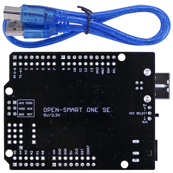 Scheda R3 OPEN-SMART 5V / 3.3V (CH340) scheda di sviluppo Chip ATMEGA328P con cavo USB compatibile per Arduino