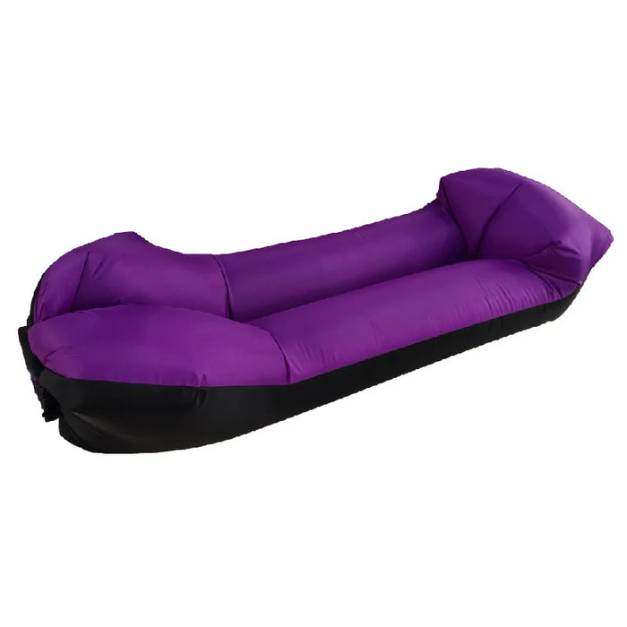 Prodotti per esterni di tendenza divano letto ad aria gonfiabile veloce sacco a pelo di buona qualità Air Bag gonfiabile divano da spiaggia pigro 240*70cm