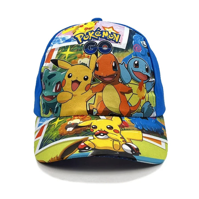 Paw Patrol Pokemon Cartoon Pikachu personaggio sport all'aria aperta cappello per bambini carino confortevole berretti da Baseball protezione solare Cap Party Gift Toy