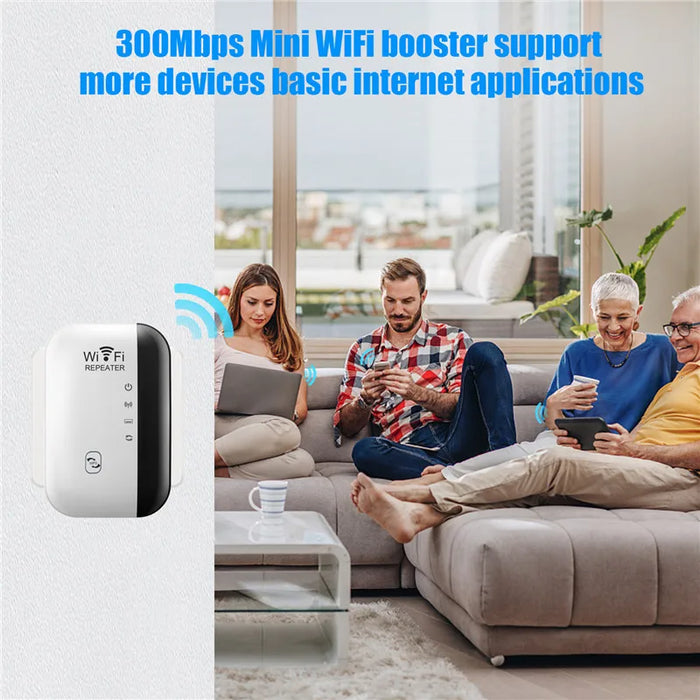 Ripetitore WiFi 300Mbps amplificatore Extender WiFi Booster WiFi segnale Wi Fi 802.11N punto di accesso ripetitore Wi-Fi Wireless a lungo raggio