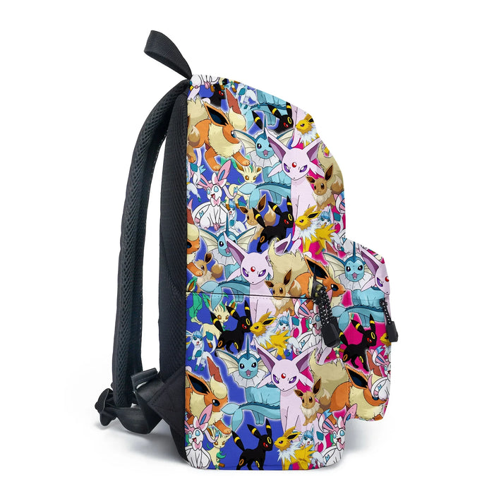 Pokemon School Bags zaini Pikachu Anime figure borse per bambini borsa da viaggio di grande capacità ragazze ragazzi regali di natale giocattoli