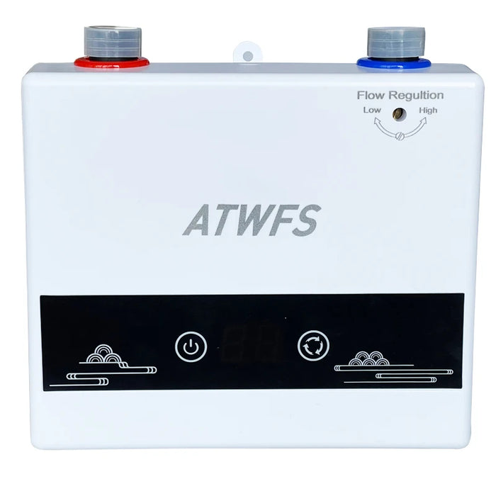 ATWFS scaldabagno istantaneo 220V 4000W riscaldatori elettrici portatili per bagno doccia con acqua calda e riscaldamento della cucina di casa