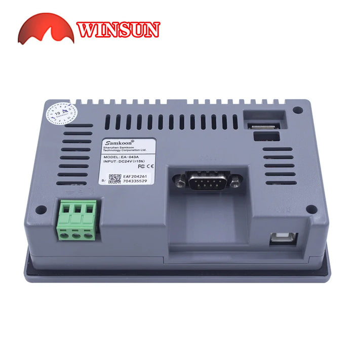 FX3U 14/20/24/32/40/44/60 MR/MT supporto PLC Samkoon EA-043A ingresso analogico 0-20mA con cavo incluso