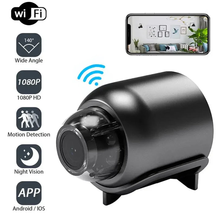 Mini telecamera WiFi sorveglianza di sicurezza per interni Baby Monitor videocamera per visione notturna IP Cam registratore Audio Video