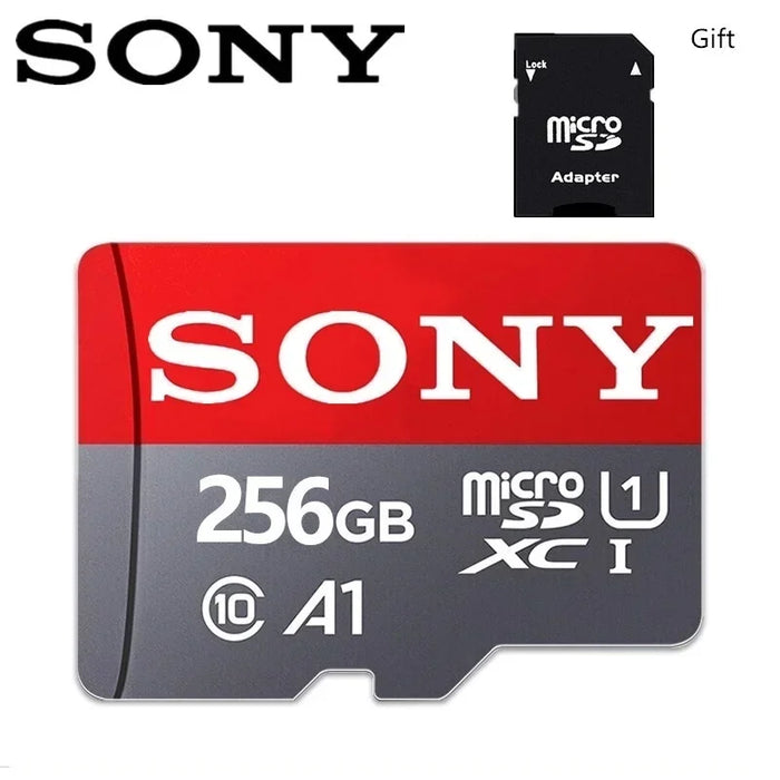 SONY Micro SD Memory Card classe 10 1TB 512GB 256GB 128 GB 64GB 32GB Micro SD TF Flash Card 32 64 128 GB MicroSD per fotocamera del telefono