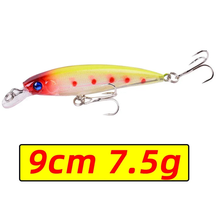 1 PZ Laser Minnow Richiamo di Pesca 11 CM 13G pesca ganci pesce wobbler affrontare crankbait artificiale giappone esca dura swimbait