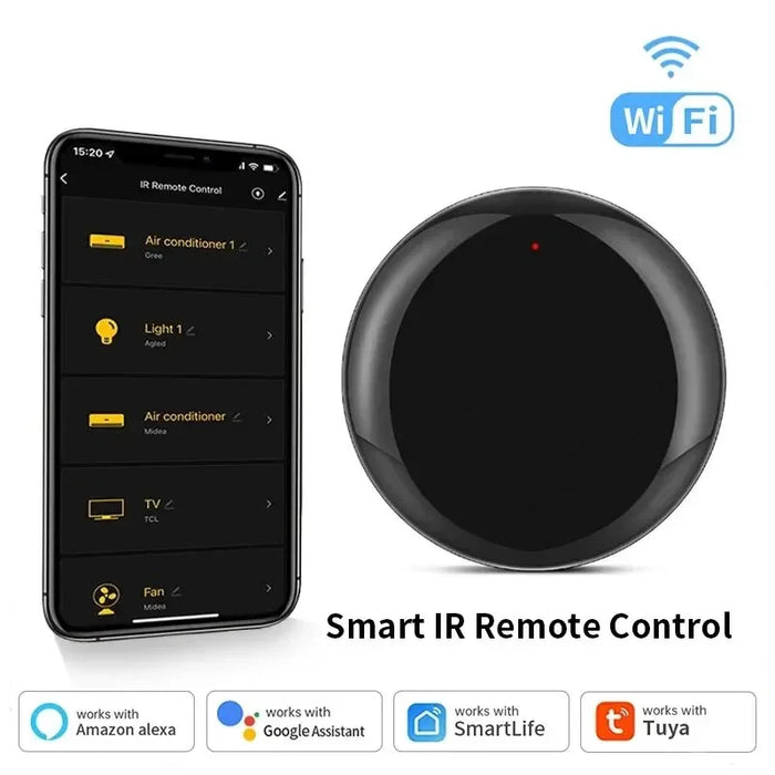 Smart Tuya WiFi IR telecomando universale RF Smart Universal Infrared per Smart Home Control funziona con Alexa Google Home