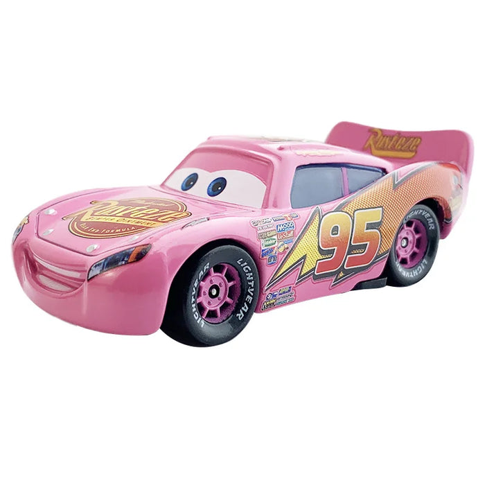 Disney Pixar Toy Car 2/3 Lightning McQueen Jackson Storm 1:55 modello in lega di metallo pressofuso compleanno per bambini/regalo di natale