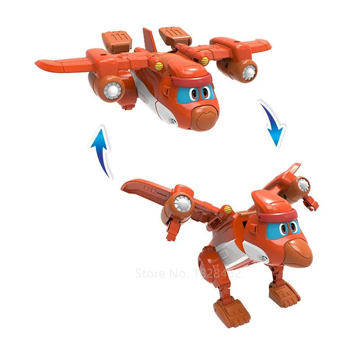 Il più nuovo Min Gogo Dino ABS Deformazione Auto/Aereo Action Figures REX/PING/VIKI/TOMO Trasformazione Dinosauro giocattoli per I Bambini Regalo