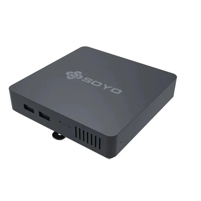 SOYO M2 Mini PC: potente 6GB RAM, 64GB EMMC, Intel N3350, Windows 10-compatto e ideale per casa, affari e giochi