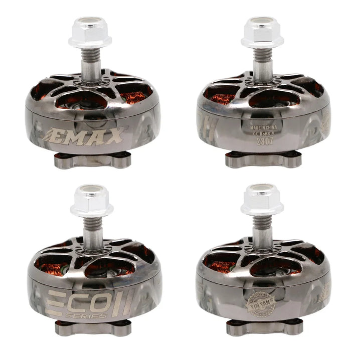 4 pz/lotto EMAX eiii Series eco ii 2807 6S 1300KV motore Brushless per 7 ''FPV Racing RC Drone parti fai da te