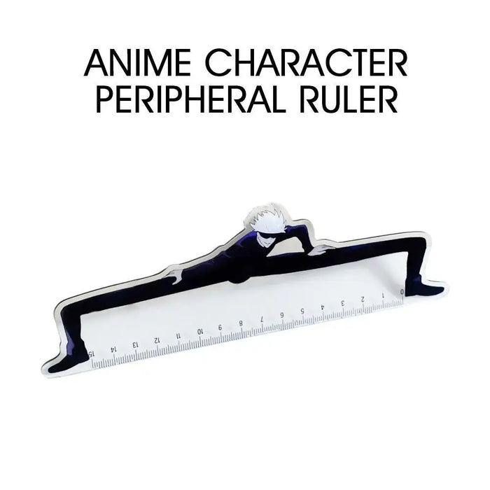 15cm Jujutsu Kaisen righello dritto per studenti Gojo e Geto Anime giapponesi che circondano forniture di cancelleria Kawaii righello trasparente