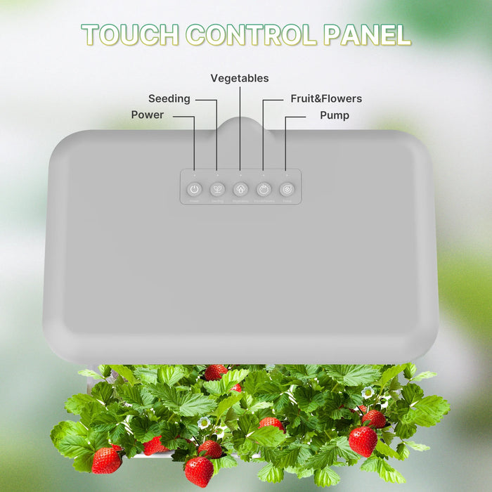 MOES Tuya Smart Plant Growth Machine Garden Hydroponics Growing System Indoor Herb Timing LED Grow Lights per vasi da fiori domestici