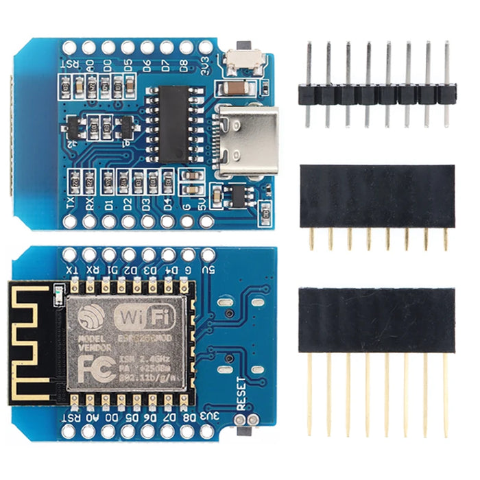 WeMos D1 Mini Pro V3.0 NodeMcu 4MB/16MB byte Lua WIFI Internet delle Cose scheda di Sviluppo basata ESP8266 CH340G Nodemcu V2