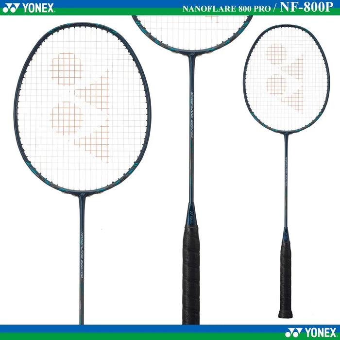 Racchetta da Badminton originale Yonex NF800 Pro Set di racchette da Badminton professionale verde scuro libbre personalizzabili interamente in carbonio con spago