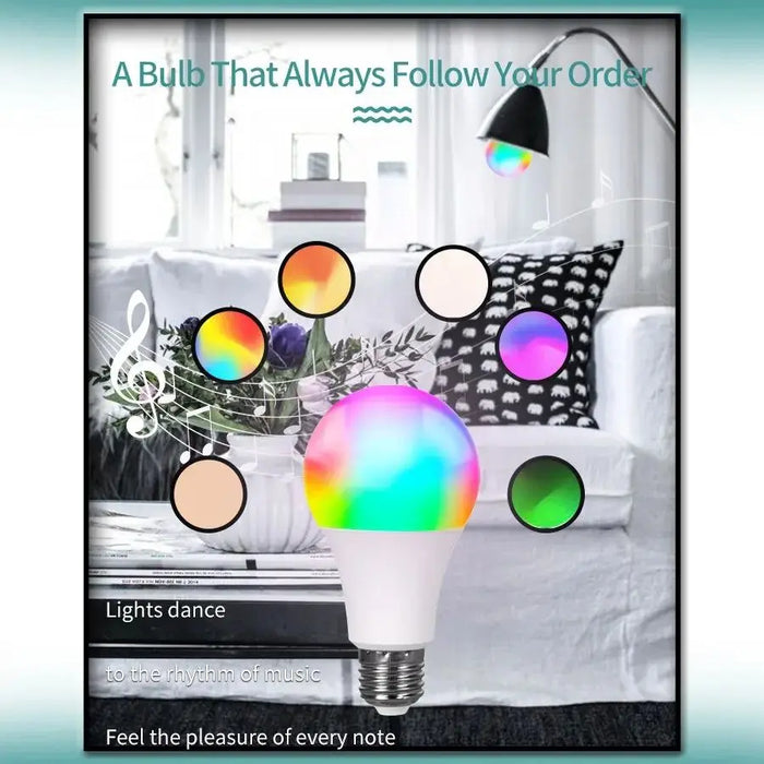 Tuya Smart Bulb E27 APP Control Bluetooth dimmerabile lampadina a LED lampada RGB 85-265V decorazione camera da letto illuminazione per feste Smart Life