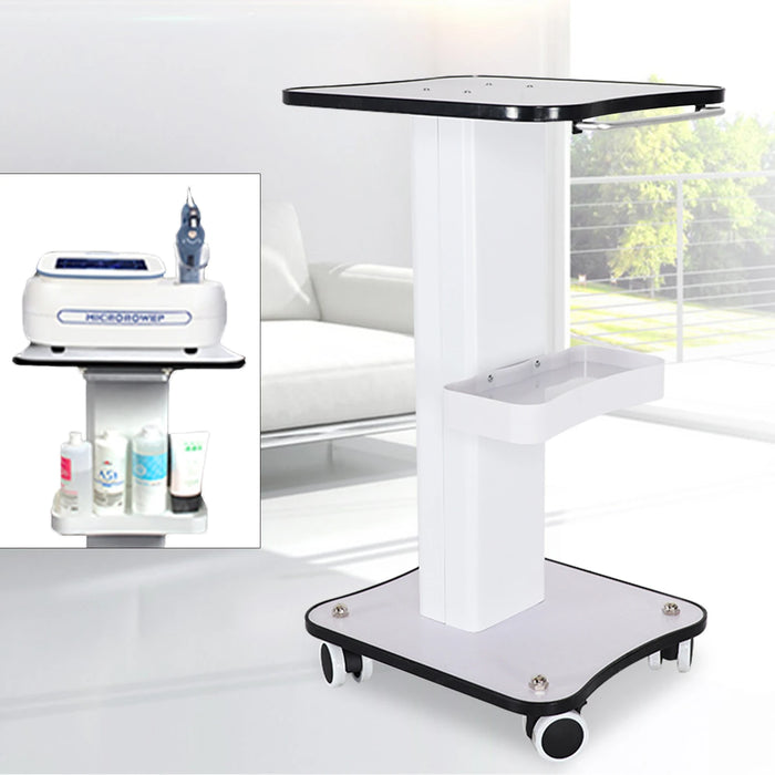 Carico massimo 40Kg Salon Table Trolley Stand Rolling Cart Beauty Wheel Holder Spa