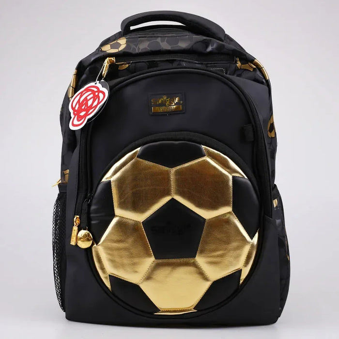 Smiggle Gold Football 18th Anniversary borsa da scuola per studenti borsa da pranzo borsa a matita tazza d'acqua zaino Anime regalo