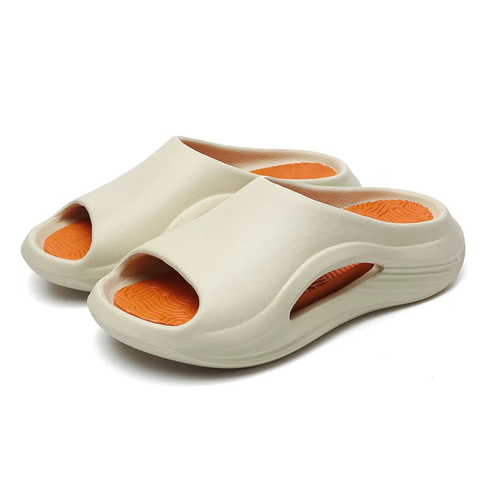 Nuove pantofole sportive da donna estive all'aperto comodi sandali da spiaggia antiscivolo donna suola spessa piattaforma EVA infradito Plus Size