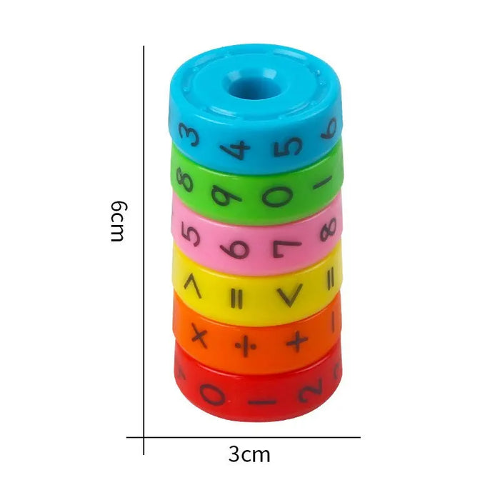 Blocchi matematici fai-da-te: regalo di compleanno perfetto per ragazzi e ragazze-conteggio apprendimento in età prescolare e strumenti per la matematica!