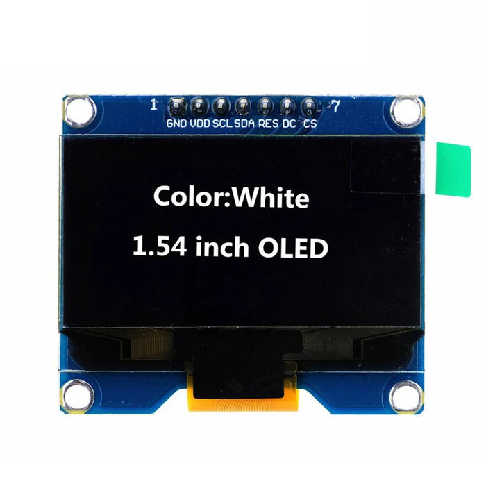 0.91 pollici 128x32 IIC I2C Display LCD OLED bianco/blu modulo fai da te SSD1306 Driver IC DC 3.3V 5V per arduino