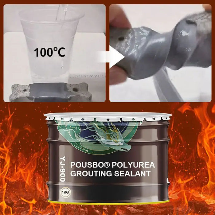 Sigillante per stuccatura in poliurea liquido per stuccatura polimerica sigillatura di crepe nella parete giunti di dilatazione rivestimento impermeabile in gomma per tamponare le perdite