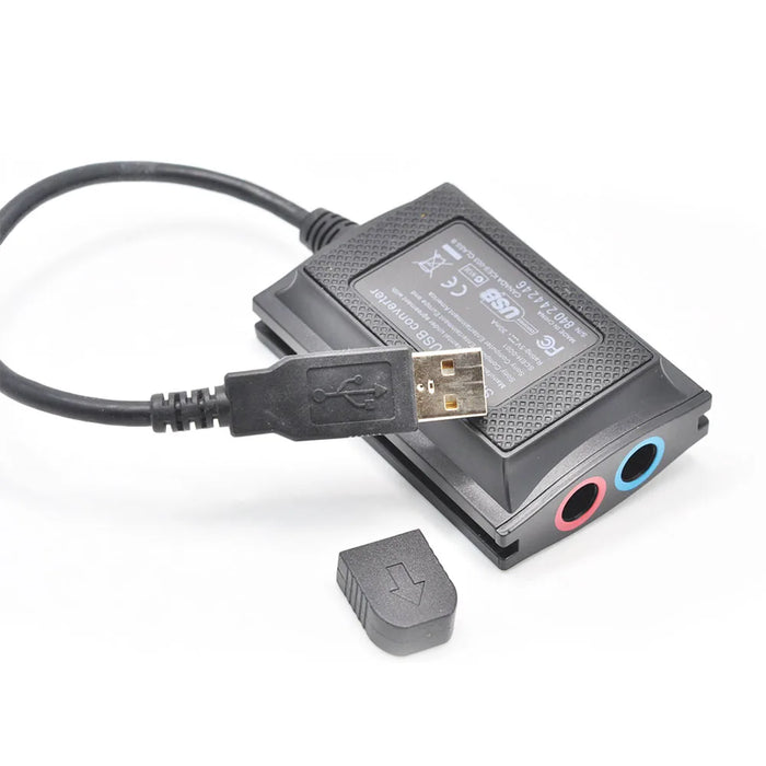 Convertitore microfono adattatore USB Singstar originale per Computer adattatore microfono USB PS2 PS3 modello SCEH-0001