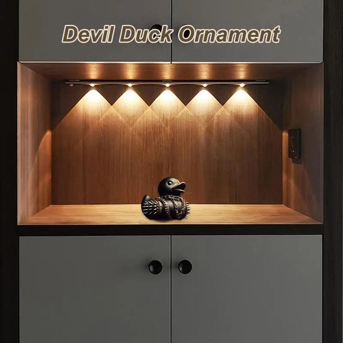 Death Rock Duck Statue Devil Duck Ornament mystery Devil Elements Dashboard Car Interior Decoration accessorio per auto