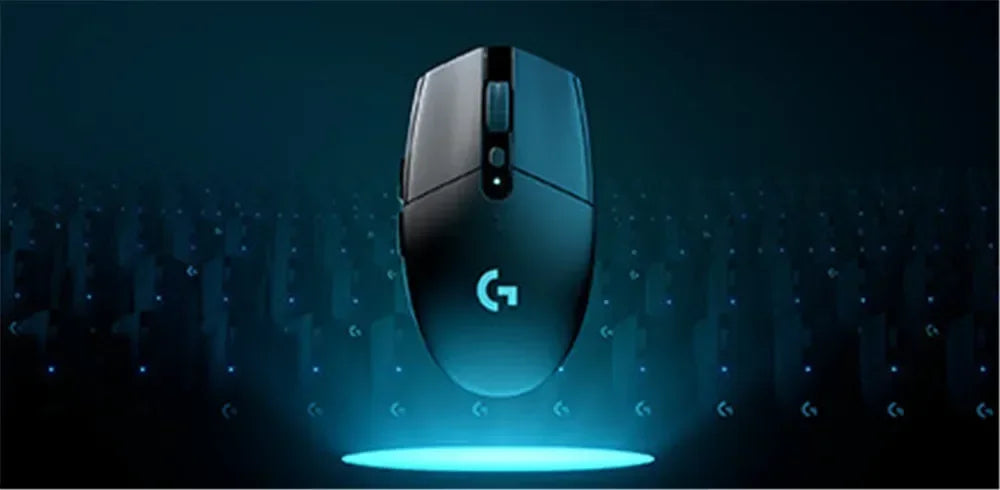 Logitech G304 Gioco per computer Mouse wireless 2.4g Mouse ergonomico Hero Engine 12000 dpi Accessorio per PC Bluetooth Win Mac Os Regalo