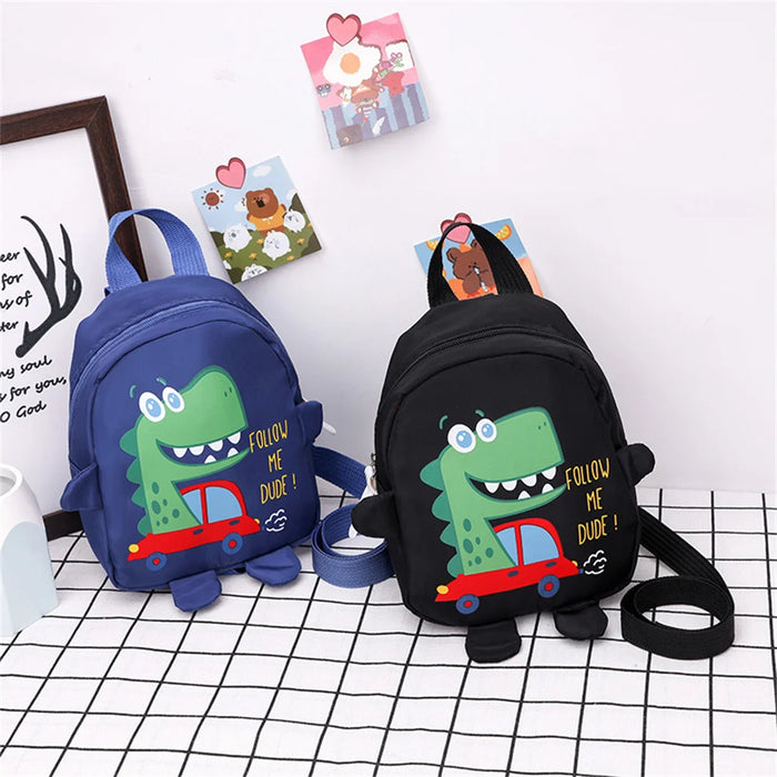 Cartoon Mini School Bag Children'S Kindergarten Kids zainetto Cute Children Dinosaur Pattern zaino New Large Capacity