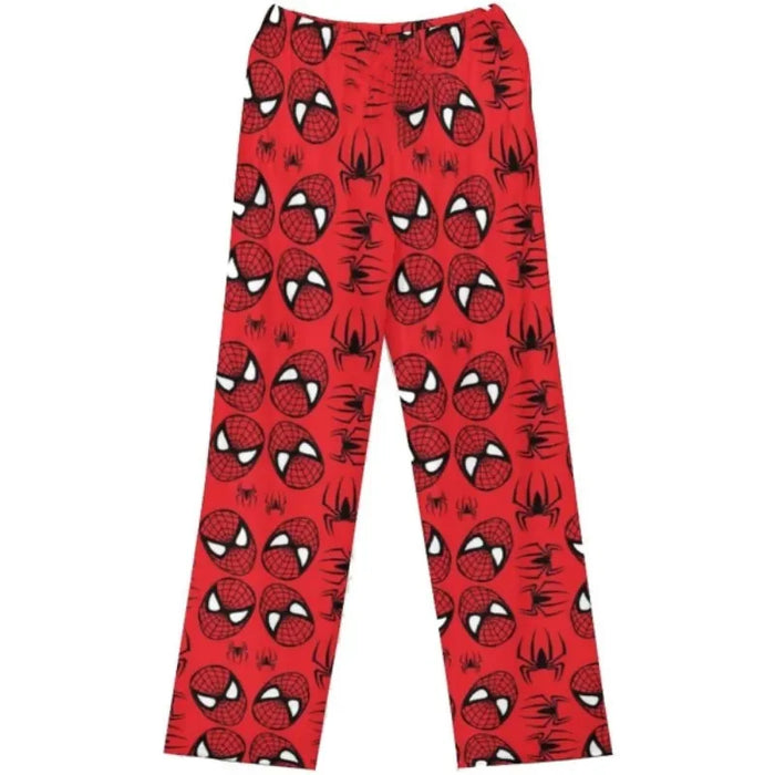 Hello Kitty Spider-man Cotton Loose Ladies pigiama Pants pantaloni pigiama donna uomo Cartoon Sleep Bottoms Lounge Wear Girl Sleep