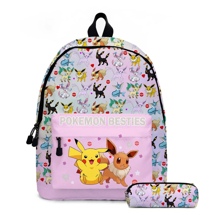 Pokemon School Bags zaini Pikachu Anime figure borse per bambini borsa da viaggio di grande capacità ragazze ragazzi regali di natale giocattoli