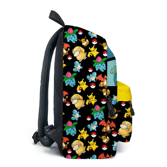 Pokemon School Bags zaini Pikachu Anime figure borse per bambini borsa da viaggio di grande capacità ragazze ragazzi regali di natale giocattoli