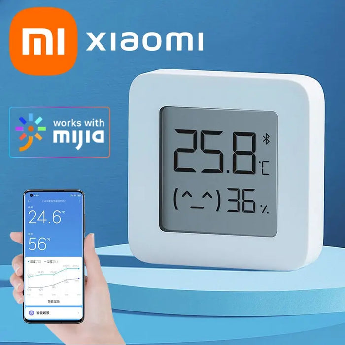 Xiaomi Mijia termometro Bluetooth igrometro 2 Wireless Smart Electric termometro digitale sensore di umidità casa con App Mijia