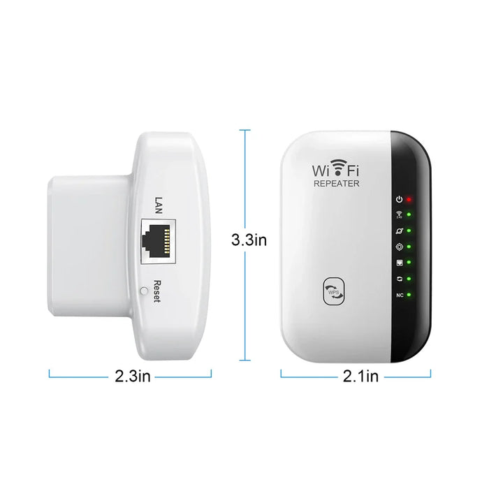 300Mbps Wireless WIFI Repeater 2.4G Router Wifi Range Extender amplificatore di segnale wi-fi 802.11N adattatore per scheda di rete per PC