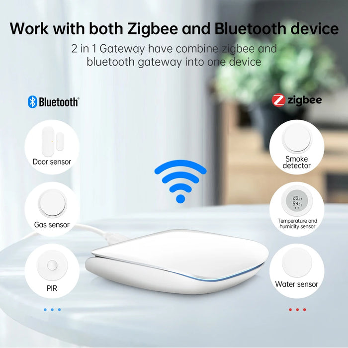 AVATTO Tuya zibee3.0/BLE Smart Gateway Hub Multi-model Smart Home Bridge telecomando Wireless funziona con Alexa Google Home