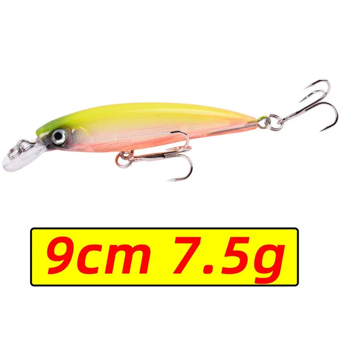 1 PZ Laser Minnow Richiamo di Pesca 11 CM 13G pesca ganci pesce wobbler affrontare crankbait artificiale giappone esca dura swimbait